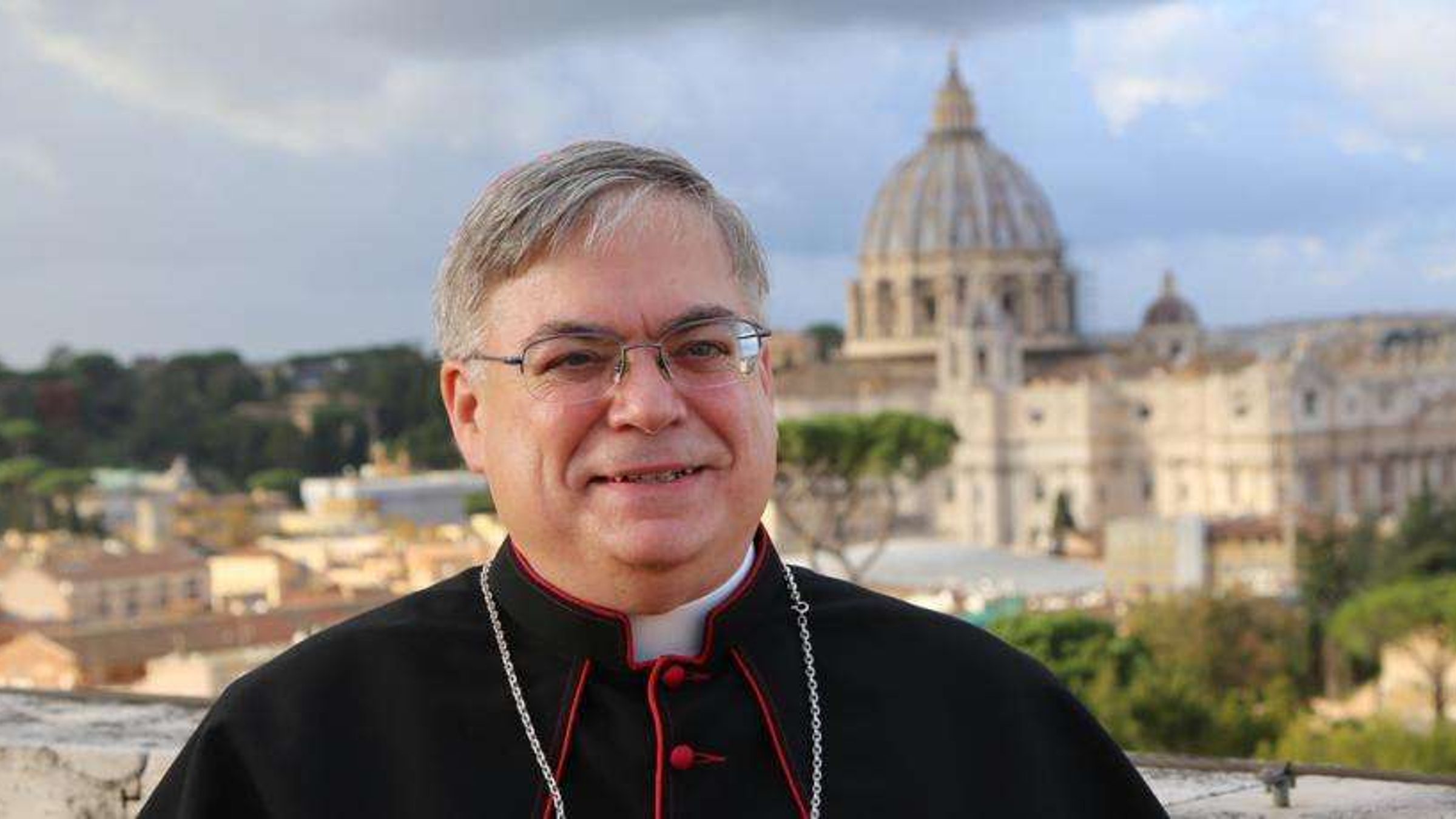 Portrait of Bishop at NAC Rome